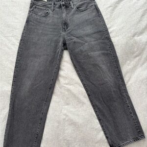 Levi's 568: Men's Charcoal Straight Jeans